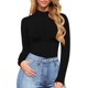 thumbnail image 2 of Xishao Body de manga larga con cuello cuadrado para mujer Xishao ropa, 2 of 2