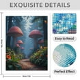 thumbnail image 3 of Diamond Art Kit for Adults, Majestic Forest Mushroom Pathway Diamond Painting for Adults Beginners, DIY Diamond Art Painting Kits, 5D Diamond Painting Crafts for Home Decor 12x16 Frameless, 3 of 7