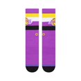 thumbnail image 2 of Stance Los Angeles Lakers Stripe Crew Socks, 2 of 3