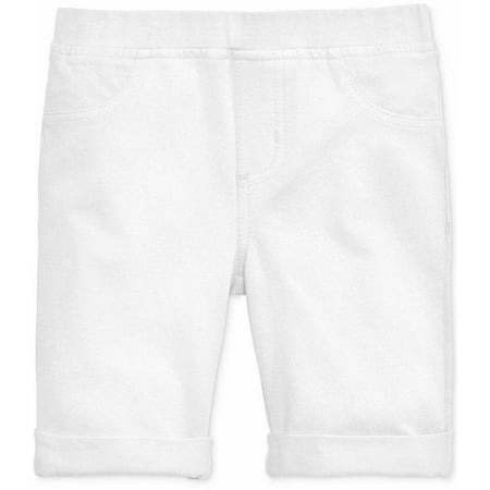 

Epic Threads Little Girls Solid Knit Bermuda Shorts Bright White Size 3/3T