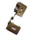 thumbnail image 1 of Soikoi HY-65-AB Bisagras superpuestas de 1/2" (2 clásicos sin terminar de latón derecho), 1 of 1