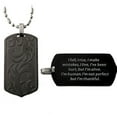 thumbnail image 2 of R.H. Jewelry Stainless Steel Renaissance Style Pendant, Inspirational w/ Motivational Quote, 2 of 3