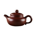 thumbnail image 5 of Almencla Clay Teapot Kung Fu Teaware for Loose Tea Sturdy Tea Maker Teakettle Redware Tea Pot for Restaurant Hotel, 5 of 8