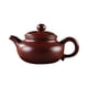 thumbnail image 5 of Tetera de arcilla morada con tapa, tetera de cerámica roja para cocina, hogar y hotel. Estilo C, 5 of 9