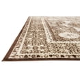 thumbnail image 2 of Unique Loom Imperial Rectangular Distressed Contemporary Area Rugs, Chocolate Brown, 2 of 6