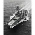 thumbnail image 2 of USS Intrepid underway in the South China Sea as a special attack carrier  1968 Poster Print by Stocktrek Images (11 x 17, 2 of 2