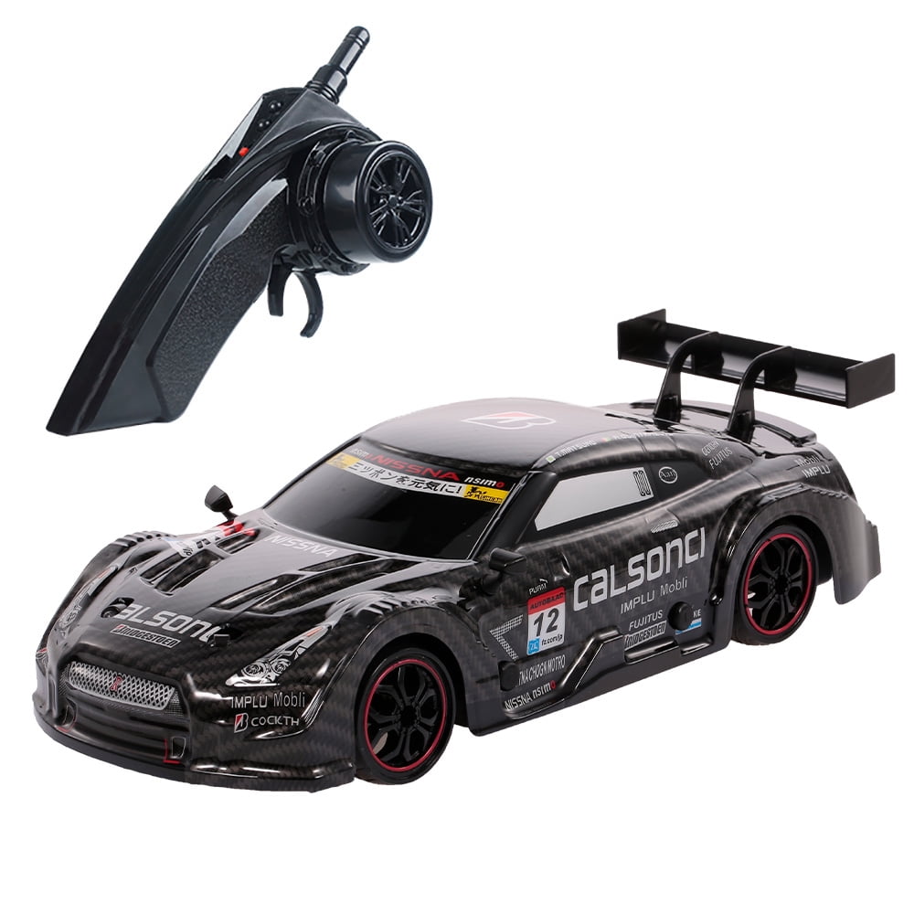 Kids Toy Gift Drift Black Jeep Car Speed Radio w/ Remote Control RC Car Vehicle 