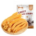 thumbnail image 3 of (4 pack) PAWUP Sweet Potato Dog Treats, Single Ingredient Healthy Soft Chews Dog Treats for Small Medium Large Dogs, Dog Digestive Support, 10.6oz, 3 of 8