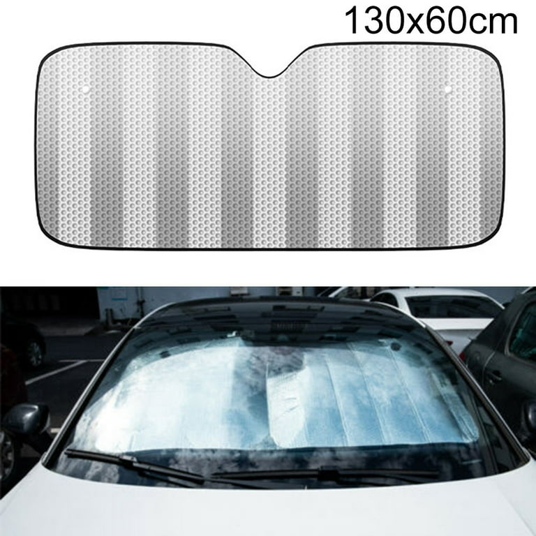 GYZEE Auto Folding Windshield Sun Visor Shade Car Cover Front Rear