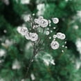 thumbnail image 5 of Anhility Silver Artificial Christmas Ball Stems for Christmas Tree Hanging Decoration, 11.81x5.9 in Christmas Ball Picks for Christmas Decor DIY Crafts Flower Wreath Mantle Fireplace Home Decor, 5 of 8