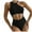 Black, variant on Wyongtao Women's One Piece Bathing Suit One Shoulder Swimsuit High Waisted Cutout Swimwear,Black S