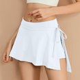 thumbnail image 5 of Lovskoo 2024 Tennis Skirts for Women with Pockets Shorts Quick Dry Athletic High Waisted Running Workout Skorts White, 5 of 8