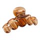 thumbnail image 1 of Unique Bargains Garra Clip Accesorios para el cabello Antideslizante Pl??stico Marr??n para Mujeres Ni??as Pinza para el cabello 3.9 " Unique Bargains garras de pelo, 1 of 8