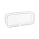 thumbnail image 2 of Bolsa transparente para almacenamiento en estuche de PVC | Organizador de papelería con cremallera de gran capacidad | PVC ligero y blando | 20x3,5x8cm | Portaequipajes de oficina, maquillaje y, 2 of 8