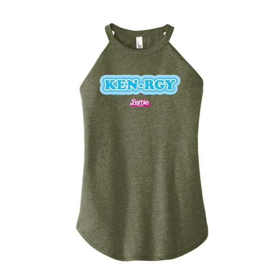 Barbie The Movie - Kenrgy Blue - Juniors High Neck Tank Top