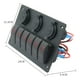 thumbnail image 2 of Panel De Interruptor Basculante De 6 Bandas Dc 12V/24V, Panel De Interruptor De Palanca Led Impermeable Marino Universal Para Coche Para Barco Marino Rv matsuzay VI007325-00, 2 of 7