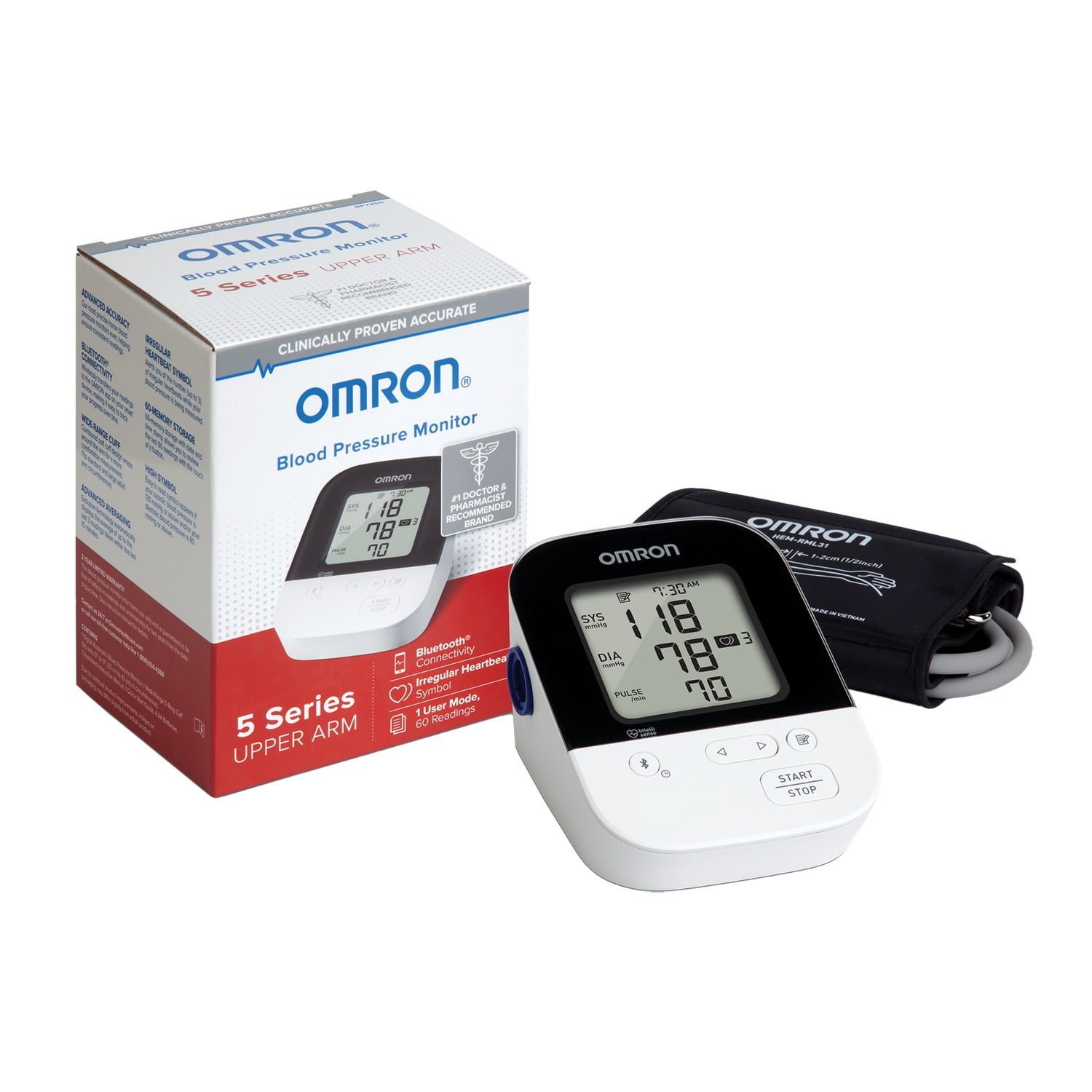 Omron 10 Series Advanced Accuracy Upper Arm Blood Pressure Monitor BP7450 •  Price »