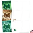 thumbnail image 3 of The Best Card Company 20 Assorted Blank Note Cards Box Set 4 x 5.12 Inch with Envelopes (10 Designs, 2 Each) Dragon Initials M AM10316OCB-B2x10, 3 of 6