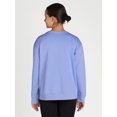 thumbnail image 2 of Athletic Works Women's and Women's Plus Crewneck Sweatshirt, Sizes XS-4X, 2 of 5
