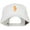 White, variant on Seahorse Embroidered Washed Cotton Cap - White OSFM