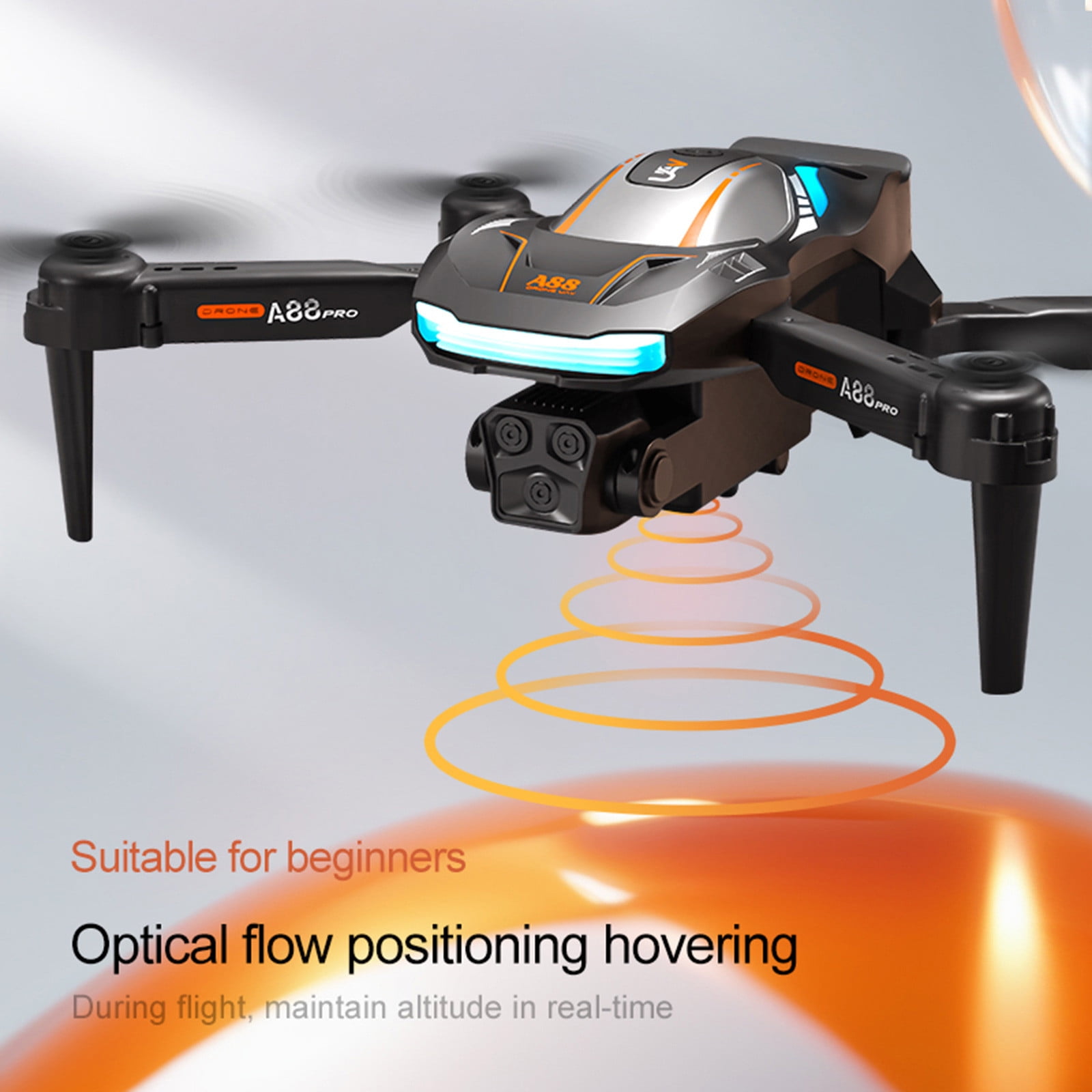 Drone with Camera for Beginners and Kids, 1080P HD FPV, Easy to Fly with Long Flight Time, 2 Batteries and Carrying Case