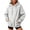 Gray #032, variant on Oversized Hoodie Women Cozy Fleece Fall Sweatshirts Y2K Hoodies Casual Drawstring Hooded Sweatshirts with Pockets, S-2XL
