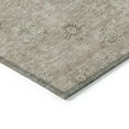 thumbnail image 5 of HomeRoots 587000 9 x 12 ft. Floral Washable Indoor & Outdoor Rectangle Area Rug, Khaki, Beige & Tan, 5 of 5