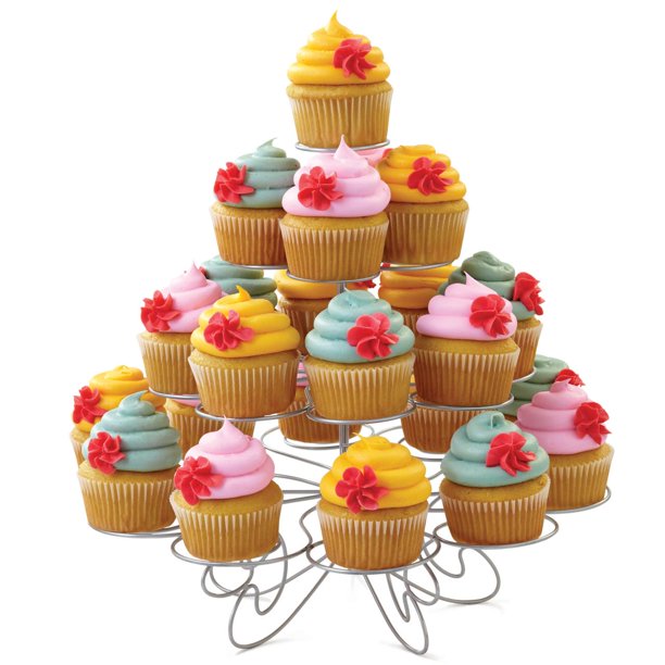 Wilton Cupcakes 'N More Cupcake Stand Four Tier Dessert Stand