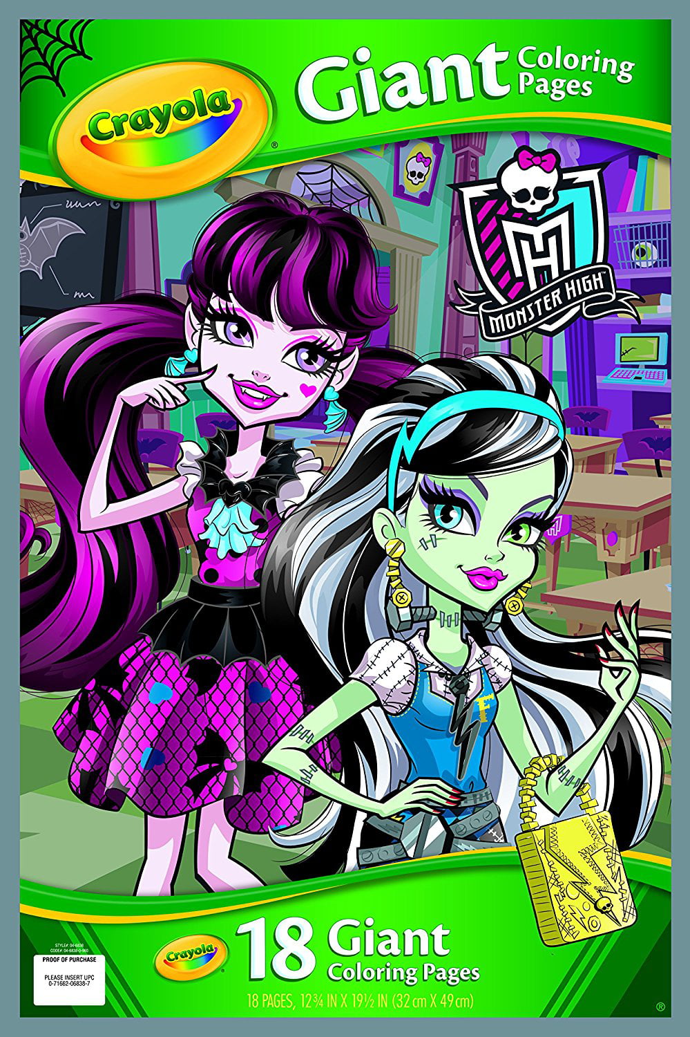 Crayola Monster High Giant Coloring Pages - Walmart.com