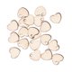 thumbnail image 1 of Colgante de metal para bricolaje, 20 piezas con forma de corazón, colgante con etiqueta y agujero, calidad inigualable, 1 of 14