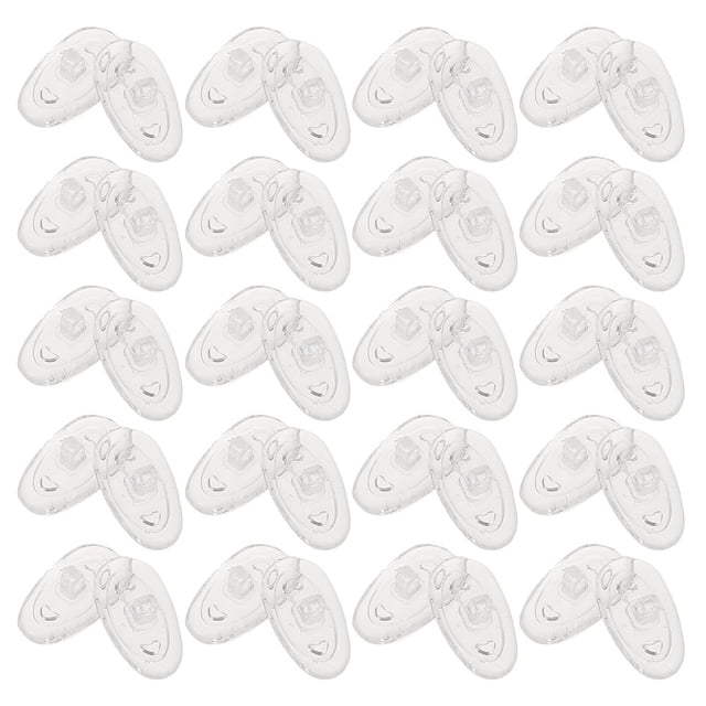 30 pares de almohadillas nasales profesionales para gafas, reemplazables y prácticas.