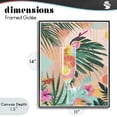 thumbnail image 4 of Stupell Industries Contemporary Jungle Lemonade Cocktail Black Framed Giclee Art, 11 x 14, by Tabz Jones, 4 of 8