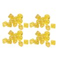 thumbnail image 2 of 40 PCS Números Dados Juego de dados poliédricos de plástico de 10 lados para juegos de mesa Enseñanza Entretenimiento Amarillo, 2 of 14