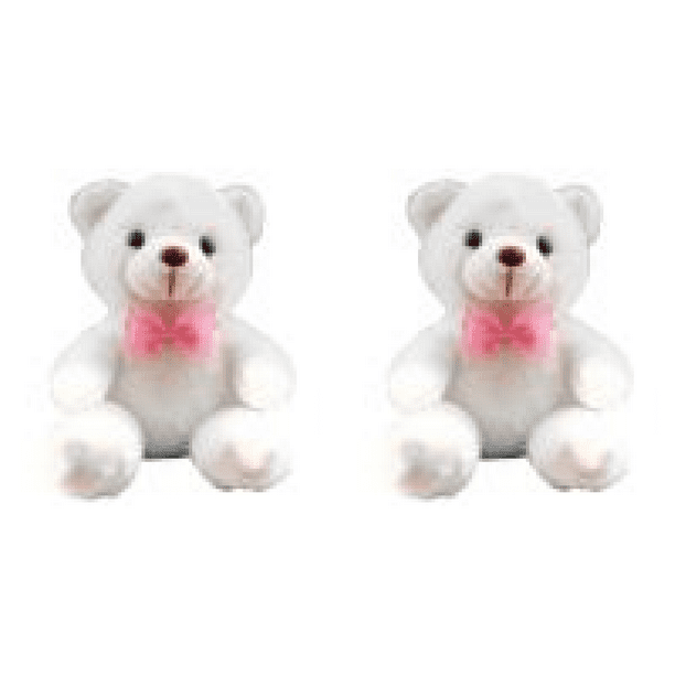 DQrwqpou Oso Peluche Con LED Funciona Con Pilas para Cumpleaños Día La Madre (blanco)