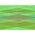 thumbnail image 1 of Ahgly Company Machine Washable Indoor Rectangle Transitional Emerald Green Area Rugs, 5' x 7', 1 of 7