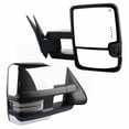 thumbnail image 2 of Chrome Power Heated w/ Dynamic Signal Tow Mirrors For Chevy Silverado 1500 2500, 2 of 9