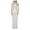 Silver, variant on Womens Rompers on sales under $5,Rompers for Women Plus Size,Women's Solid Color High-Waisted Strapless One-Shoulder Sequin Casual Long Jumpsuit White XXL
