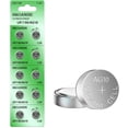thumbnail image 2 of SKOANBE SG10 10pcs AG10 Coin Battery 1.5V Button Cell LR1130, 2 of 8