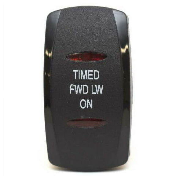 Carling Boat Rocker Switch 206729 | w/ Actuator 20A 12V ON/OFF/ON