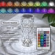 thumbnail image 3 of Crystal Diamond Table Lamp, 16 Colors Usb Charging Touch Lamp Bedside Night Light With Remote Control, 3 of 5