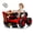 Red, variant on 12V Kids Ride-On Excavator, 4WD Electric Excavator Toy, Battery Powered Construction Truck Digger with Remote Control, MP3 Music for Toddlers 3-8