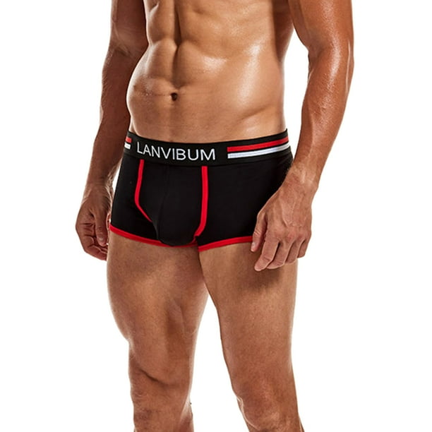 zuwimk Mens Underwear ,Men's Pouch Underwear Big Package YBack Panties