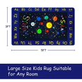 thumbnail image 4 of Kids Playroom Rug,Kids Solar System Educational Rug,Galaxy Outer Space Non-Slip Kids Rugs for  Bedroom Nursery Playroom Classroom, 4 of 10
