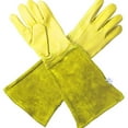 thumbnail image 4 of Guantes de jardinería Guantes de protección de antebrazo largos y resistentes a puñaladas con ribete de rosas, guantes de trabajo para jardín Vhermosa Botas y Guantes, 4 of 5