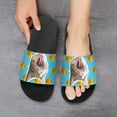 thumbnail image 6 of GZHJMY Stylish Slides for Women Men, Cat and Rubber Duck Collage Soft Flexible Slip-on Sandals Slippers, 6 of 7