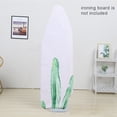 thumbnail image 1 of Feather Cactus Flower Pattern Iron Board Cover Drawstring Closing Ironing Boards Protector Replacement,Maoww, 1 of 8