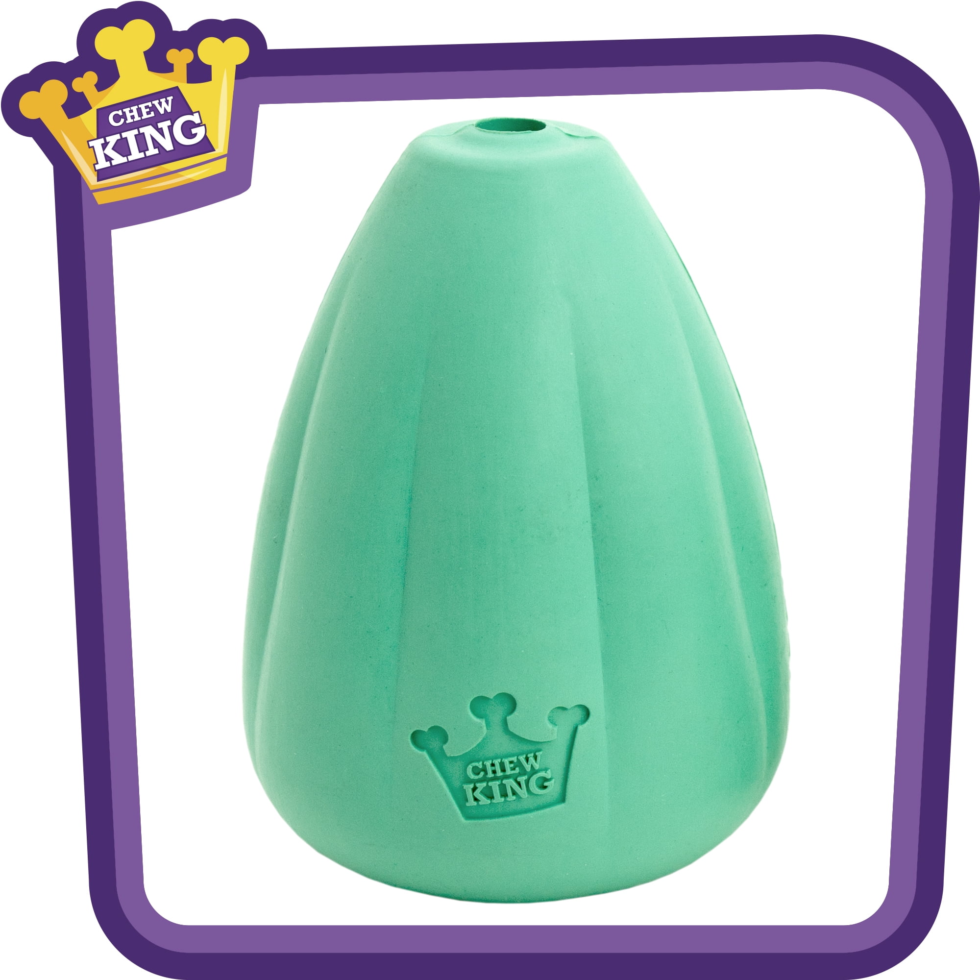 Chew King Treat Toy & Chew toy for dog, durable rubber chew and treat
