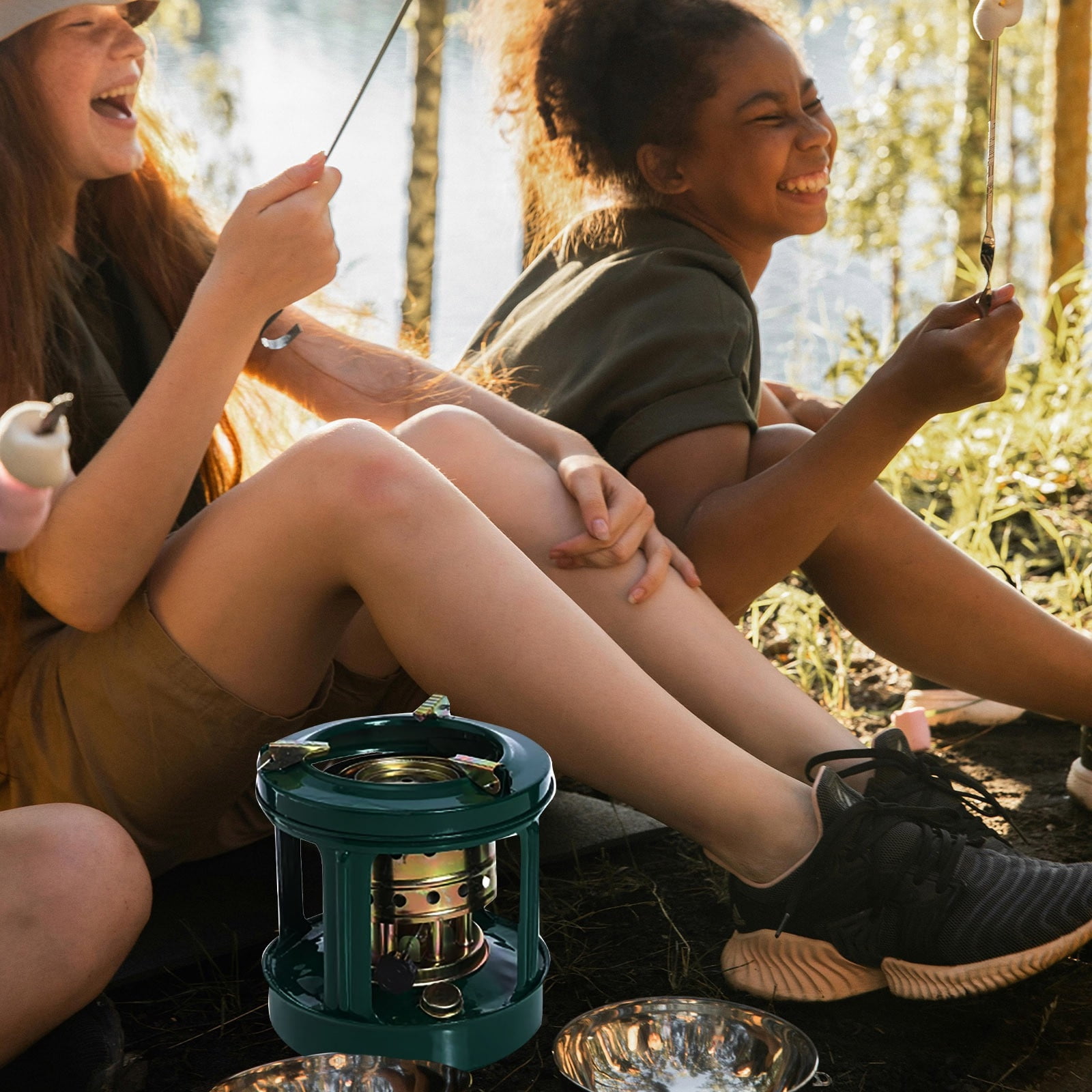Kerosene Stove 8-core Integrated Outdoor Picnic Camping Water Heating Stove For 2-3 People Diesels Stove