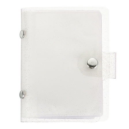 1 Pcs Mini Photo Album, 36 Pockets 3x4 Kpop Photocard Holder, Pink