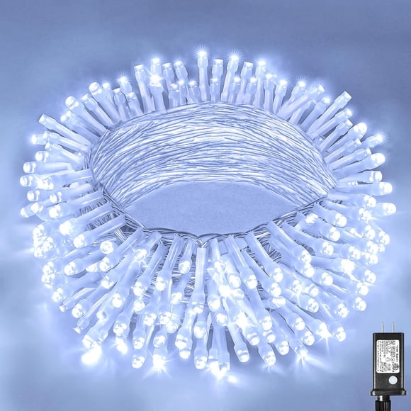 Cadena de luces Vivideal, 23 m, 200 LED, impermeables, 8 modos